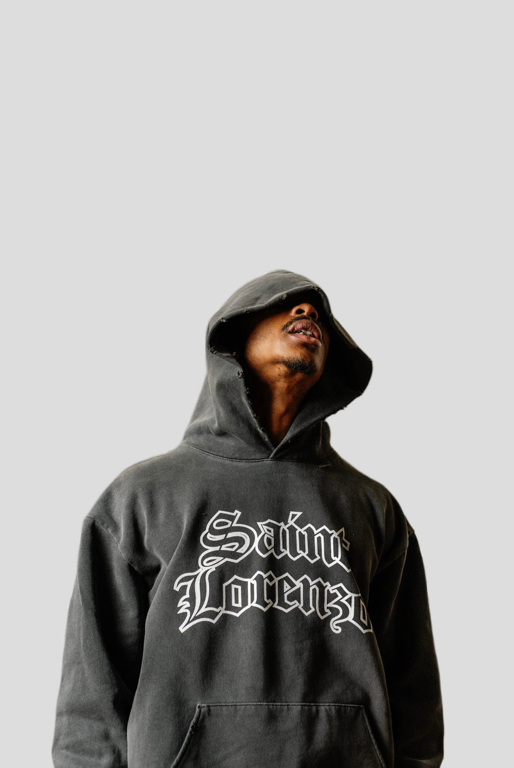 DISTRESSED HOODIE