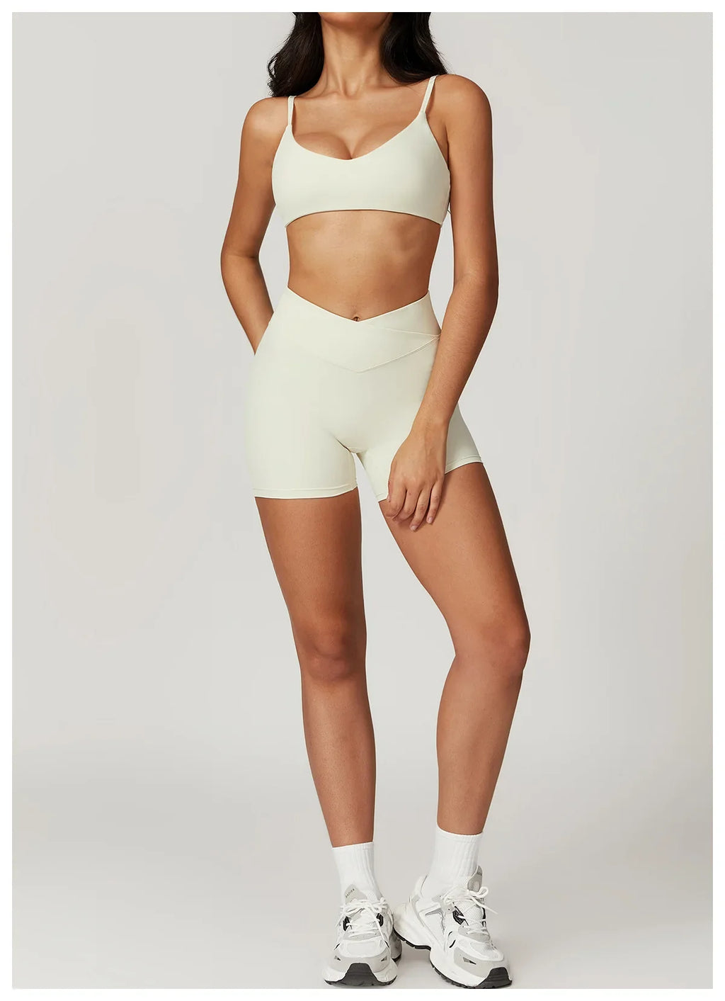 Yoga Shorts Women High Waist Workout Shorts