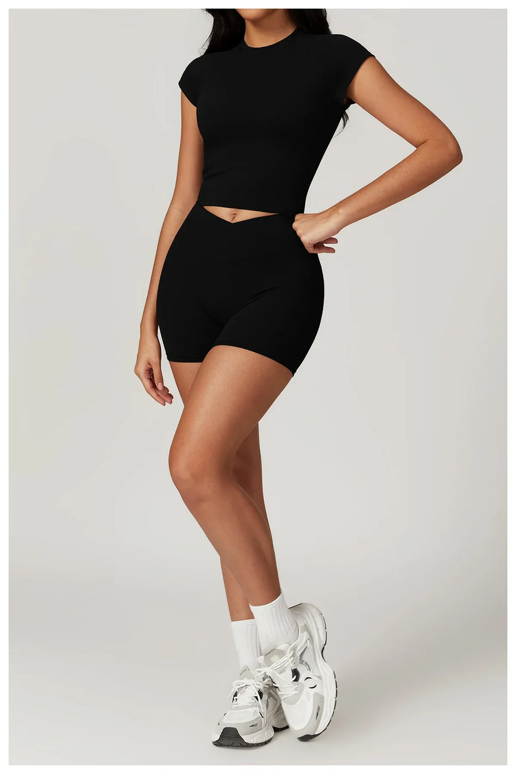 Yoga Shorts Women High Waist Workout Shorts