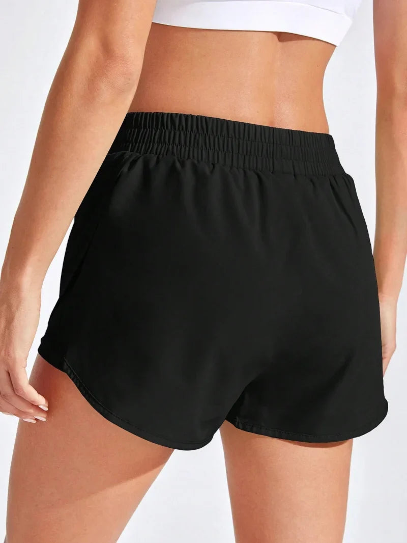 Yoga Shorts Women Fitness Elastic