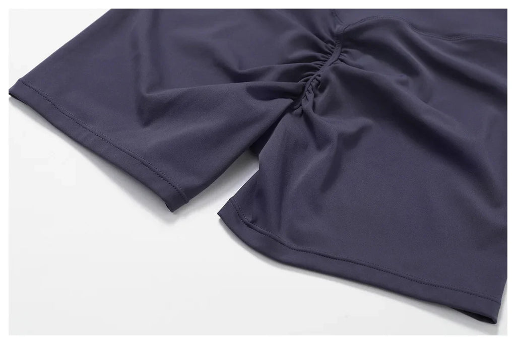 Yoga Shorts Women High Waist Workout Shorts