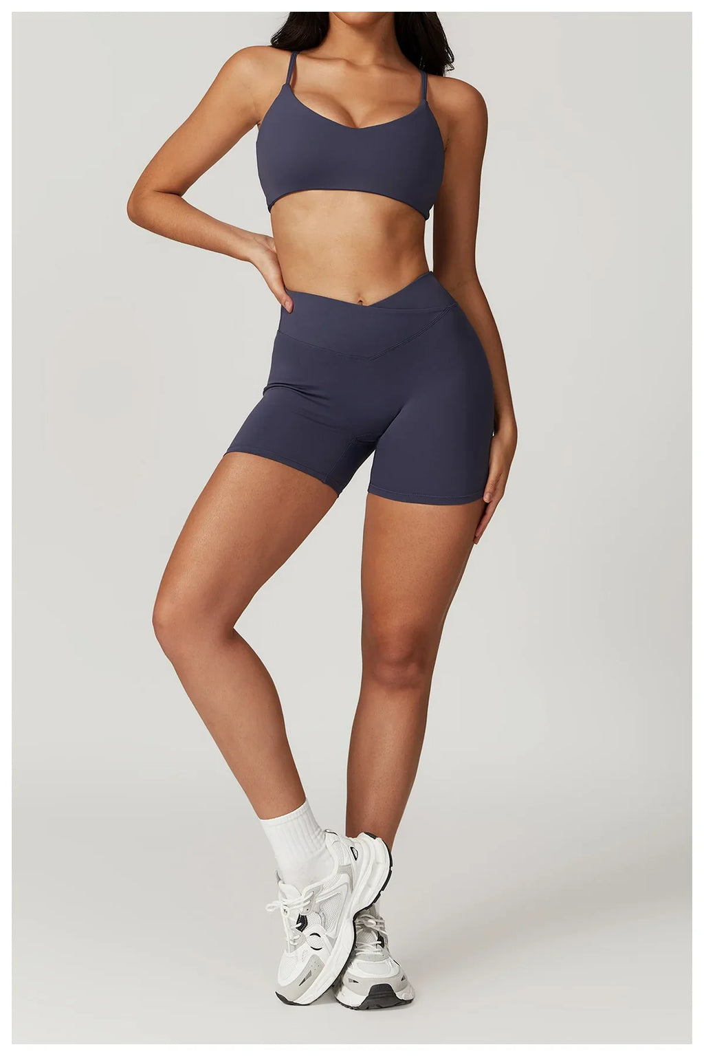 Yoga Shorts Women High Waist Workout Shorts