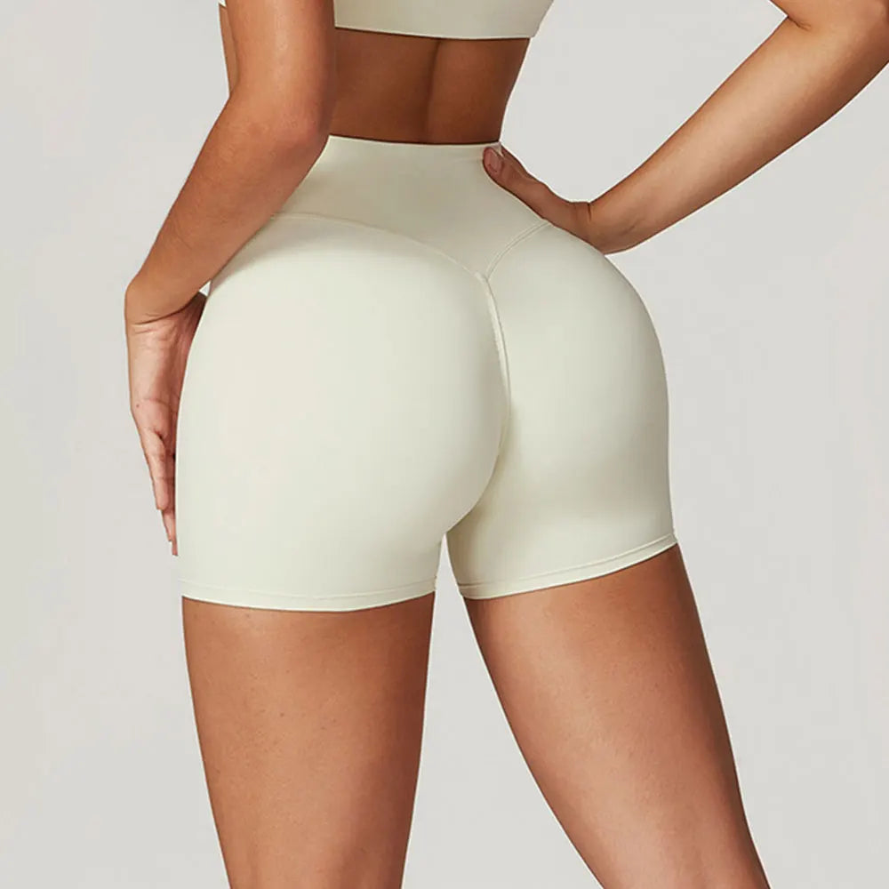 Yoga Shorts Women High Waist Workout Shorts