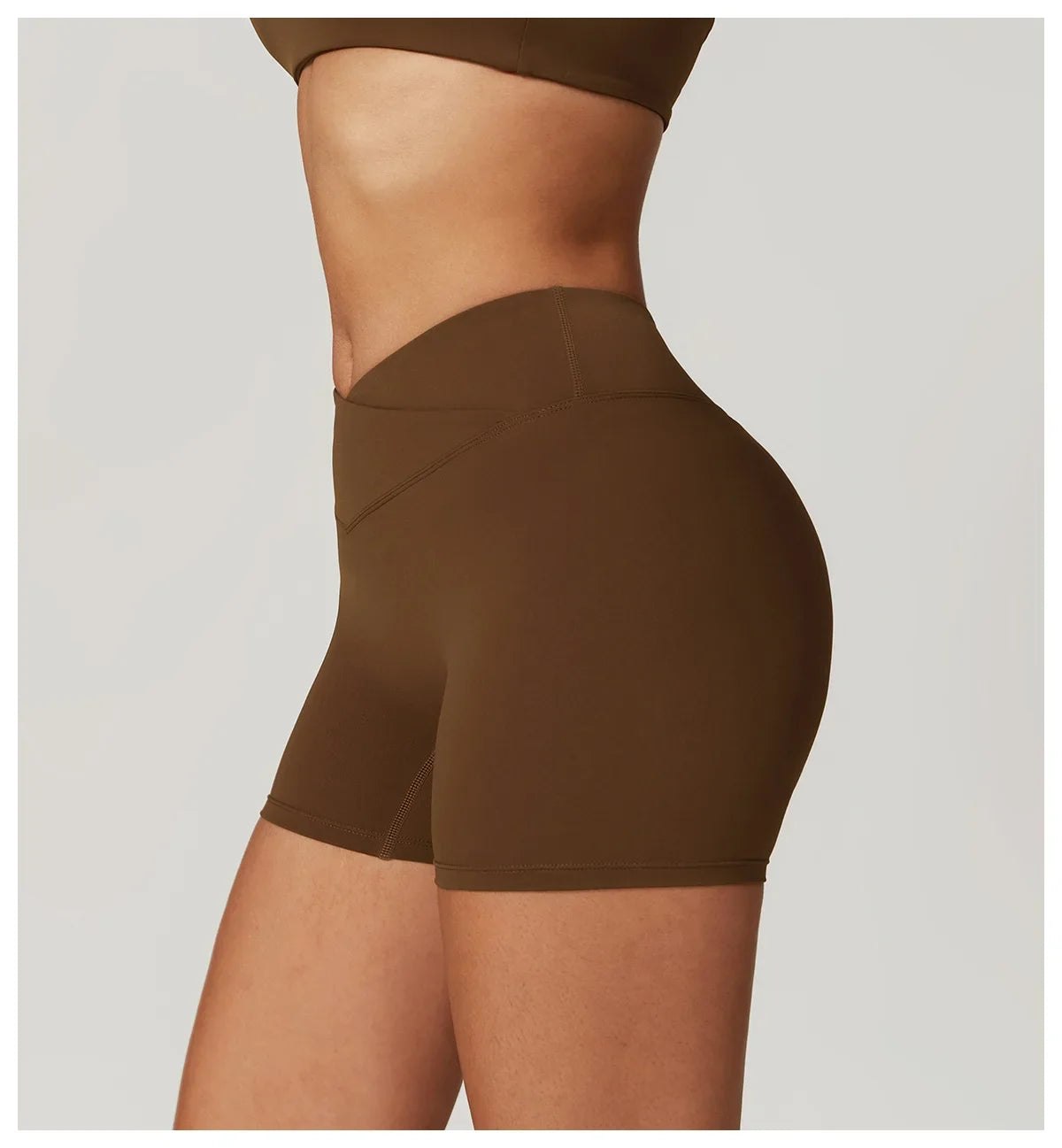 Yoga Shorts Women High Waist Workout Shorts