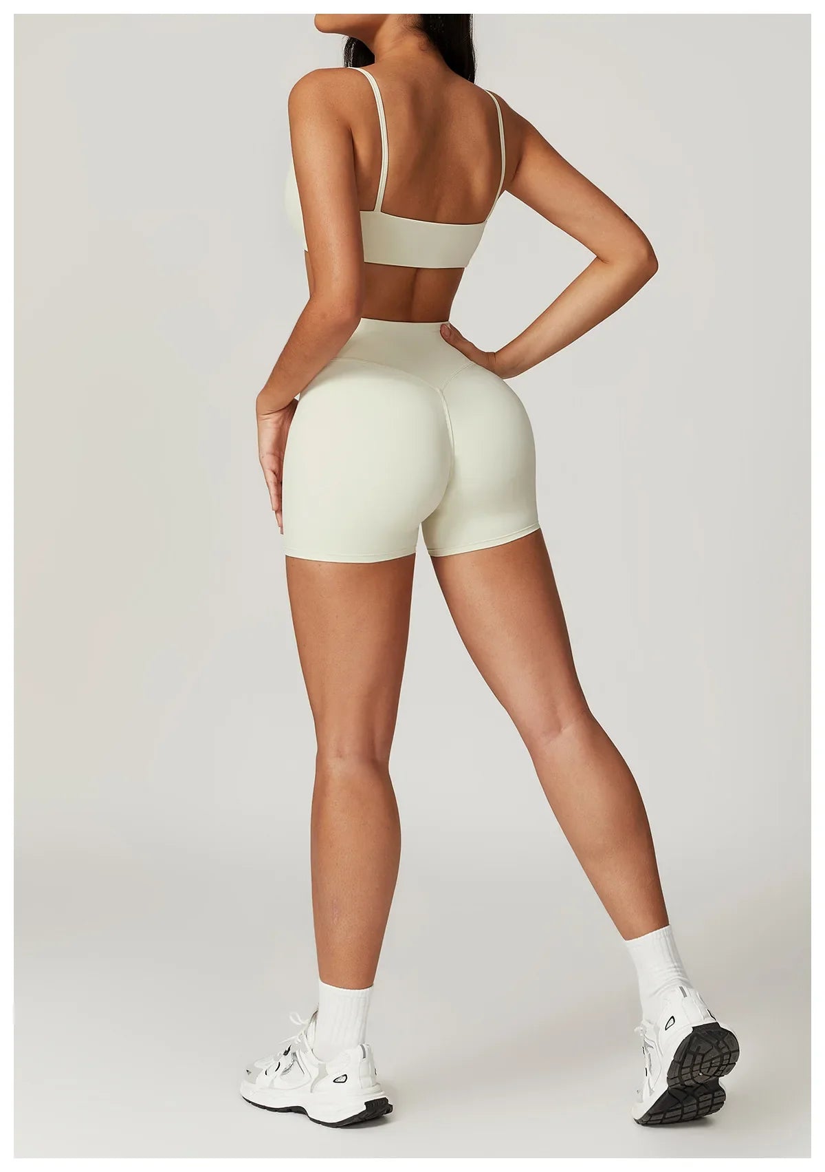Yoga Shorts Women High Waist Workout Shorts