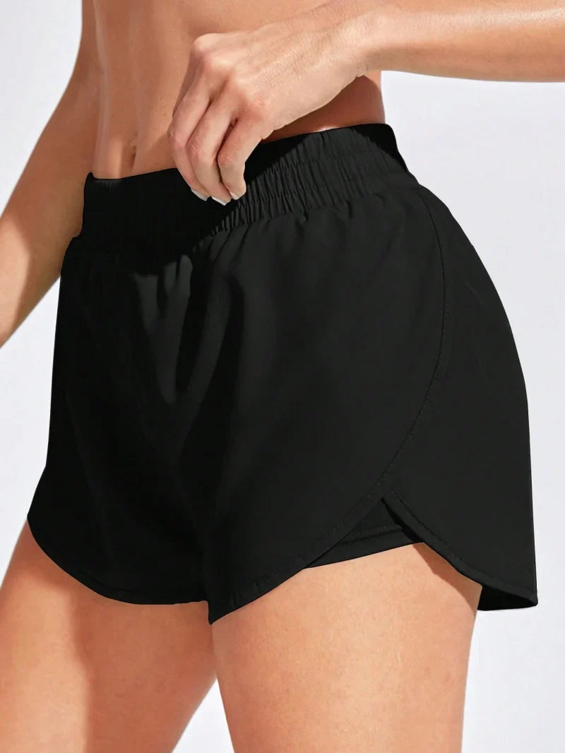 Yoga Shorts Women Fitness Elastic