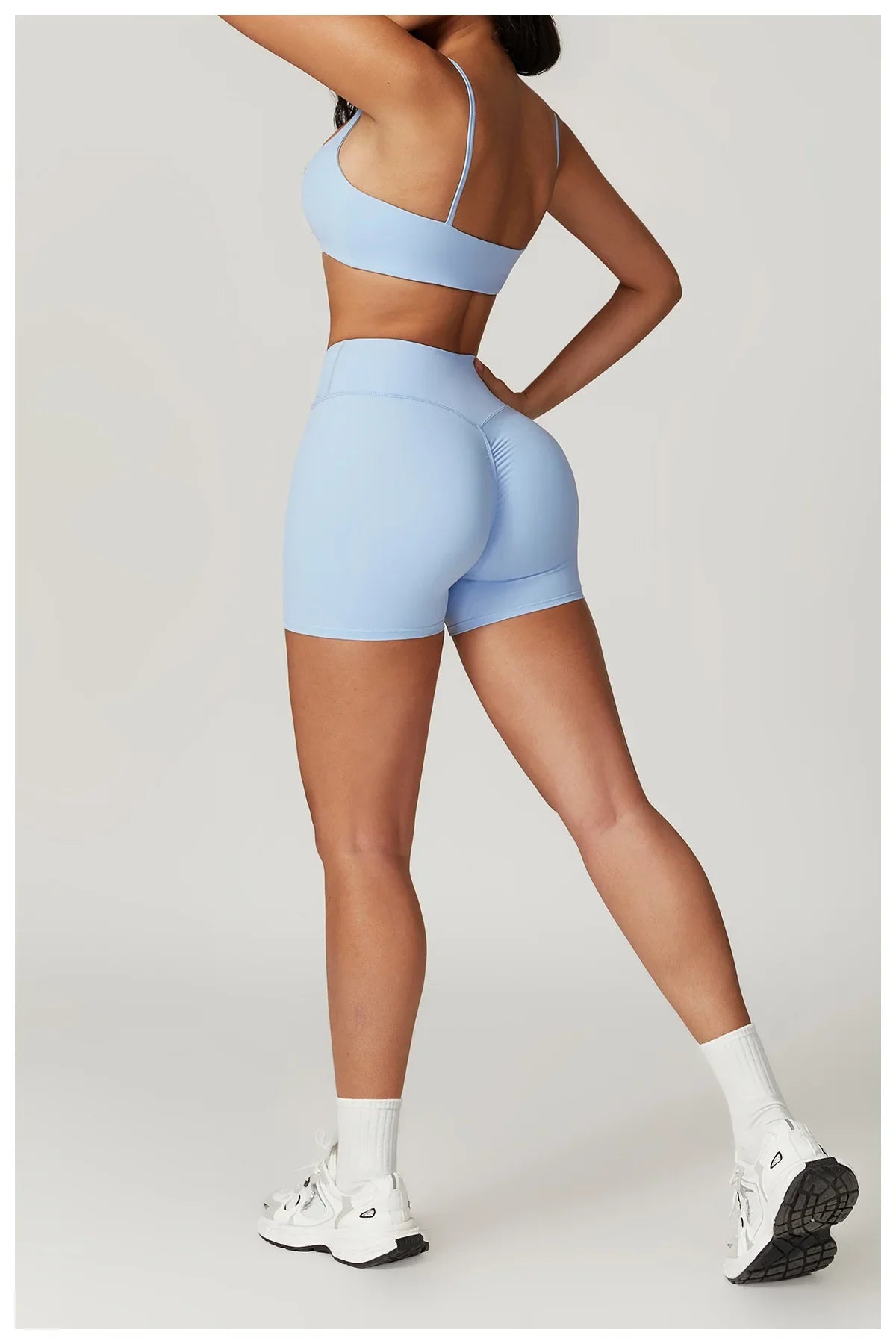 Yoga Shorts Women High Waist Workout Shorts