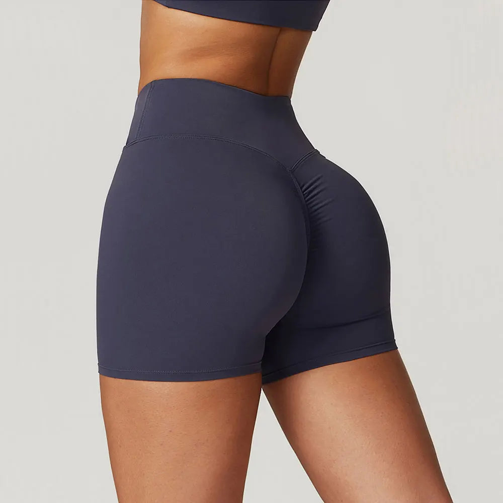 Yoga Shorts Women High Waist Workout Shorts