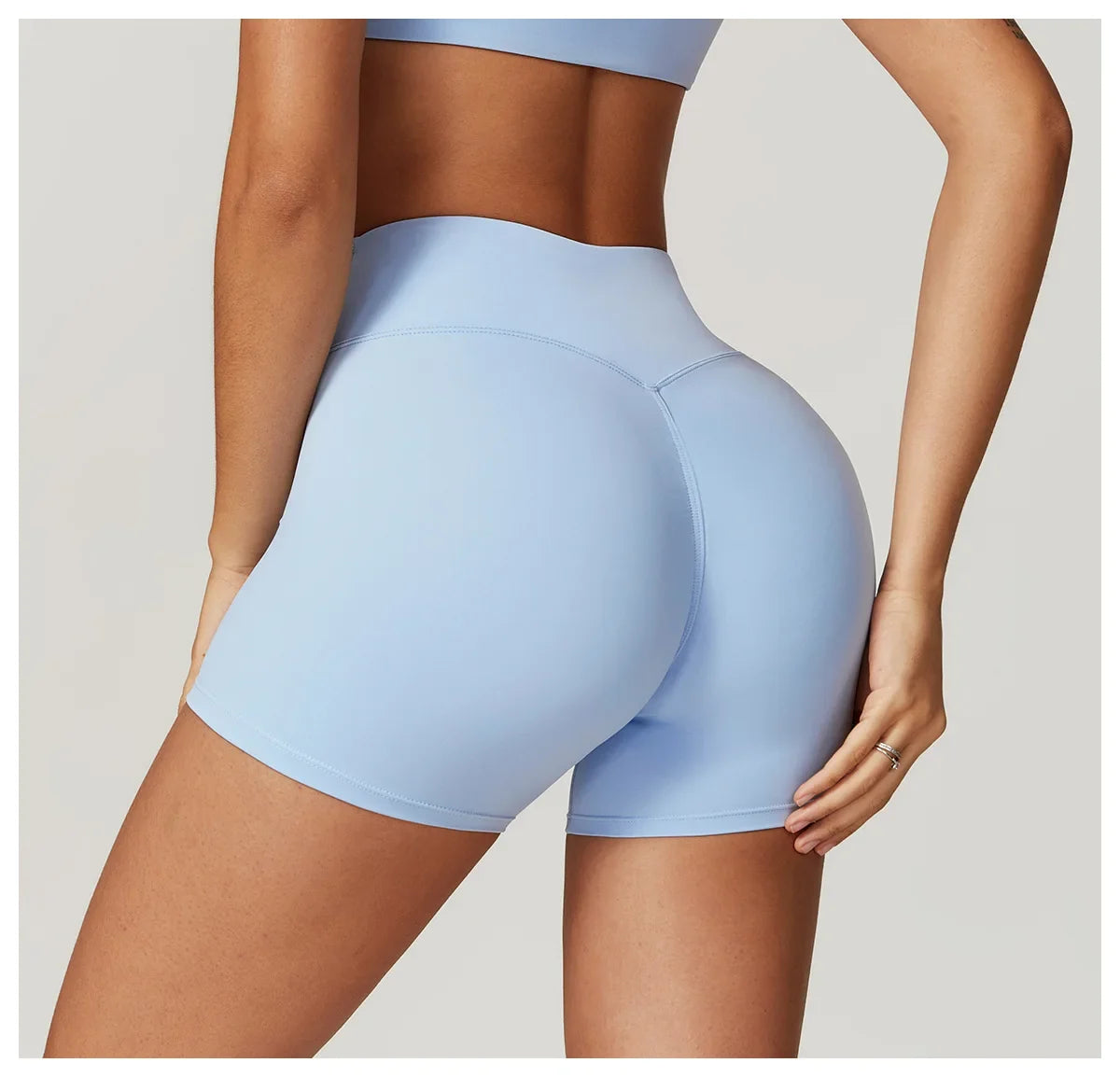Yoga Shorts Women High Waist Workout Shorts