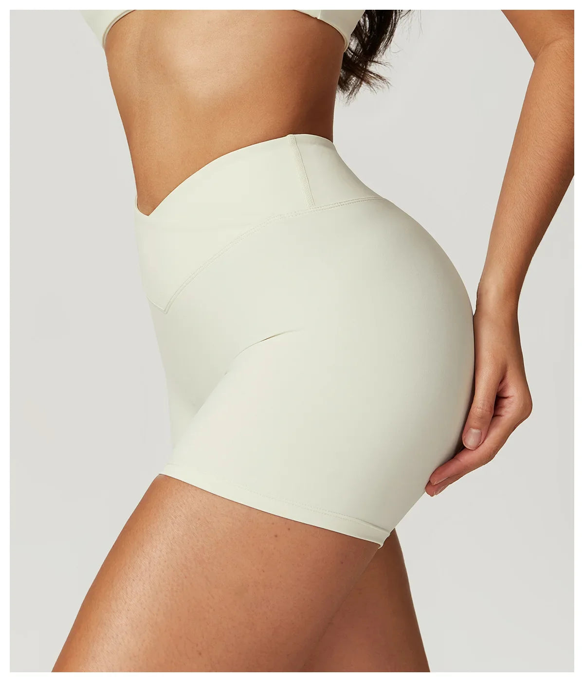 Yoga Shorts Women High Waist Workout Shorts