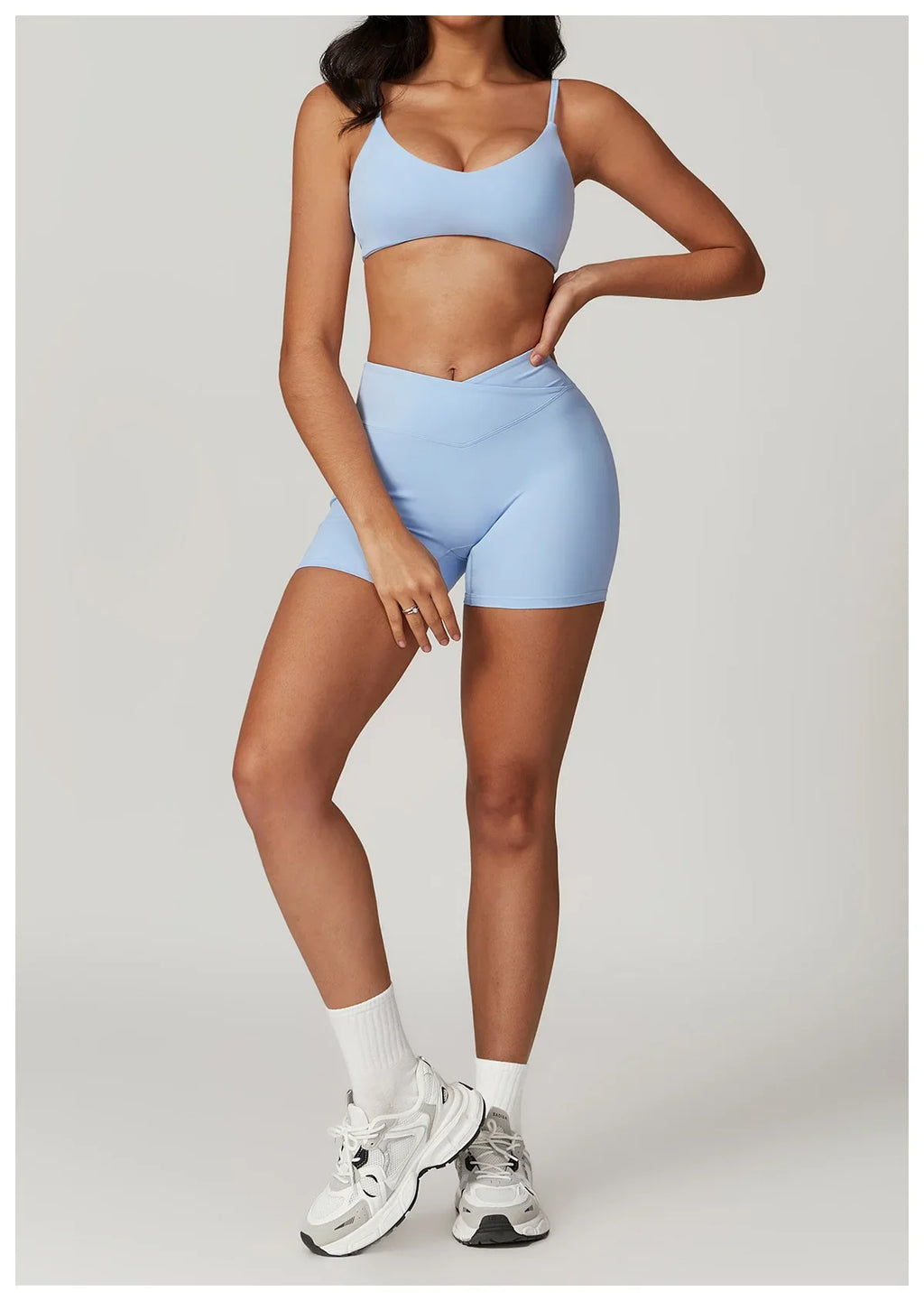 Yoga Shorts Women High Waist Workout Shorts