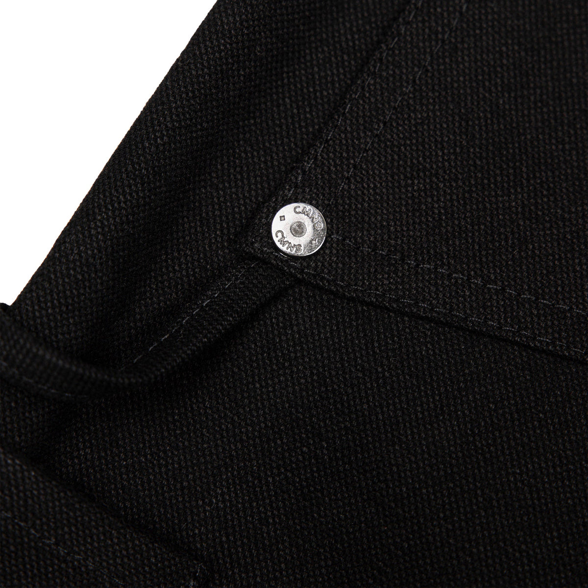 Commons Double Knee Canvas Short Black