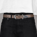 Commons Studios Outlaw Leather Belt Tobacco