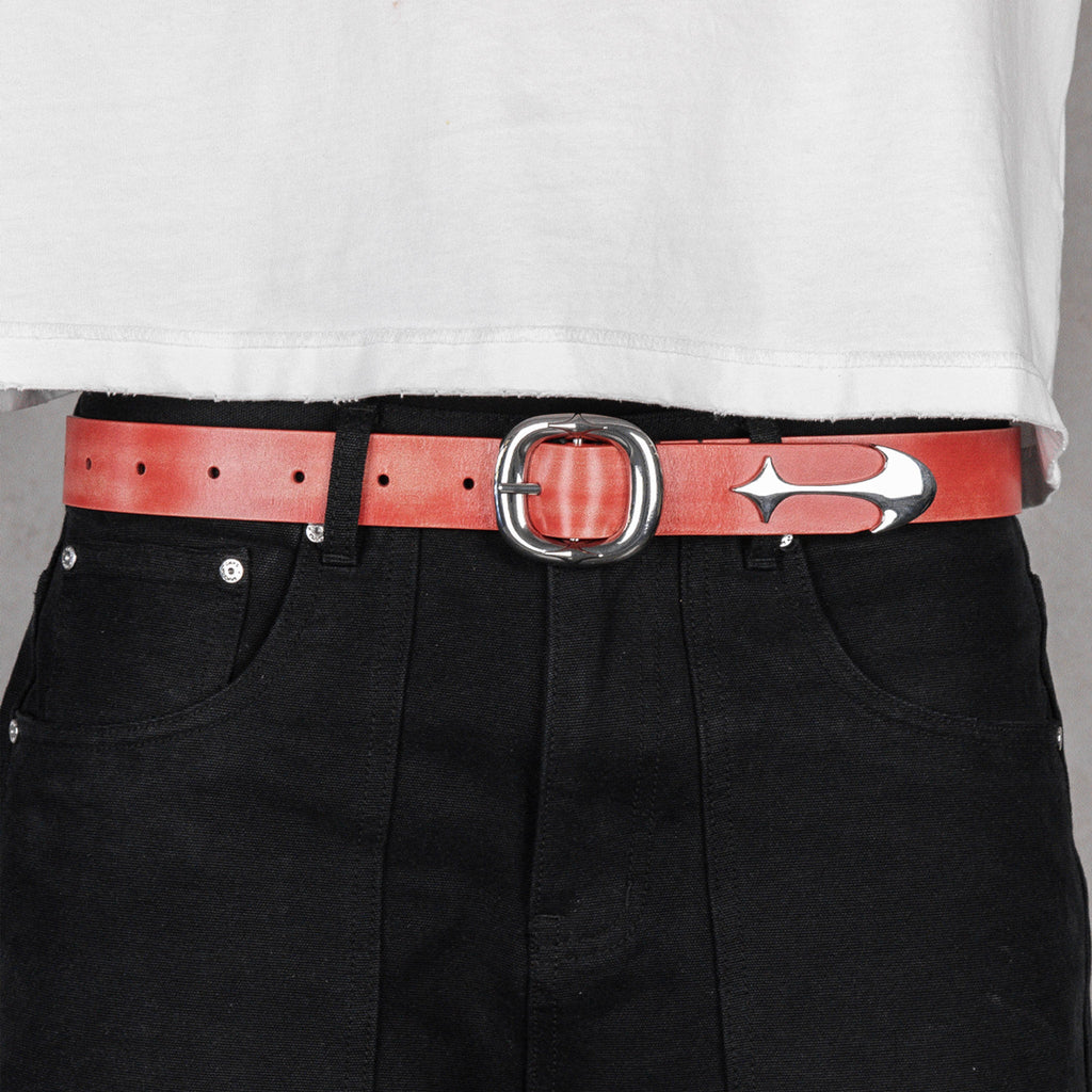 Commons Studios Starslinger Leather Belt Inferno