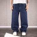 Commons Pinstripe Conductor Denim Pant Midnight Blue
