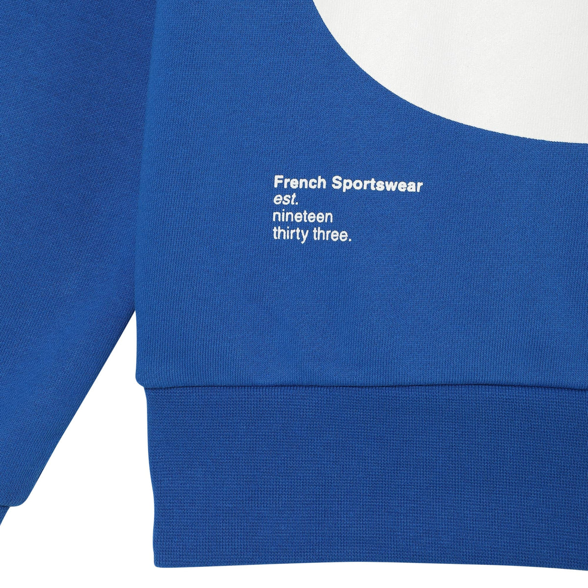 Lacoste Men's Classic Fit Contrast Lettering Cotton Sweatshirt