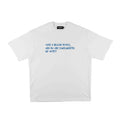 Compliments No One Complimented White Vintage Shirt